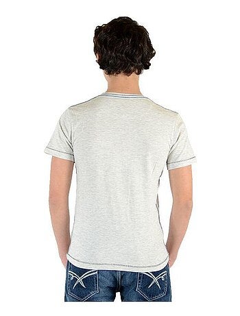 Tee Shirt Kaporal Enfant Thoop Ecru Melanged