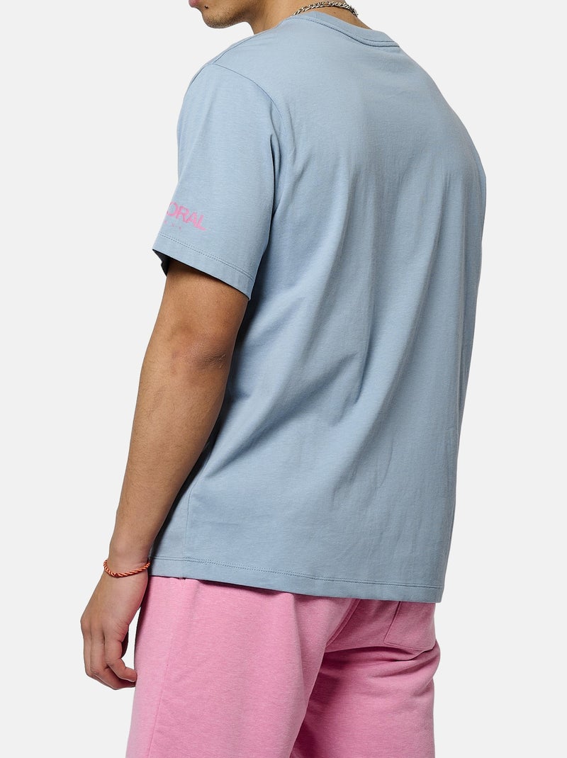 Tee Shirt Kaporal Jack Bleu clair - Kiabi