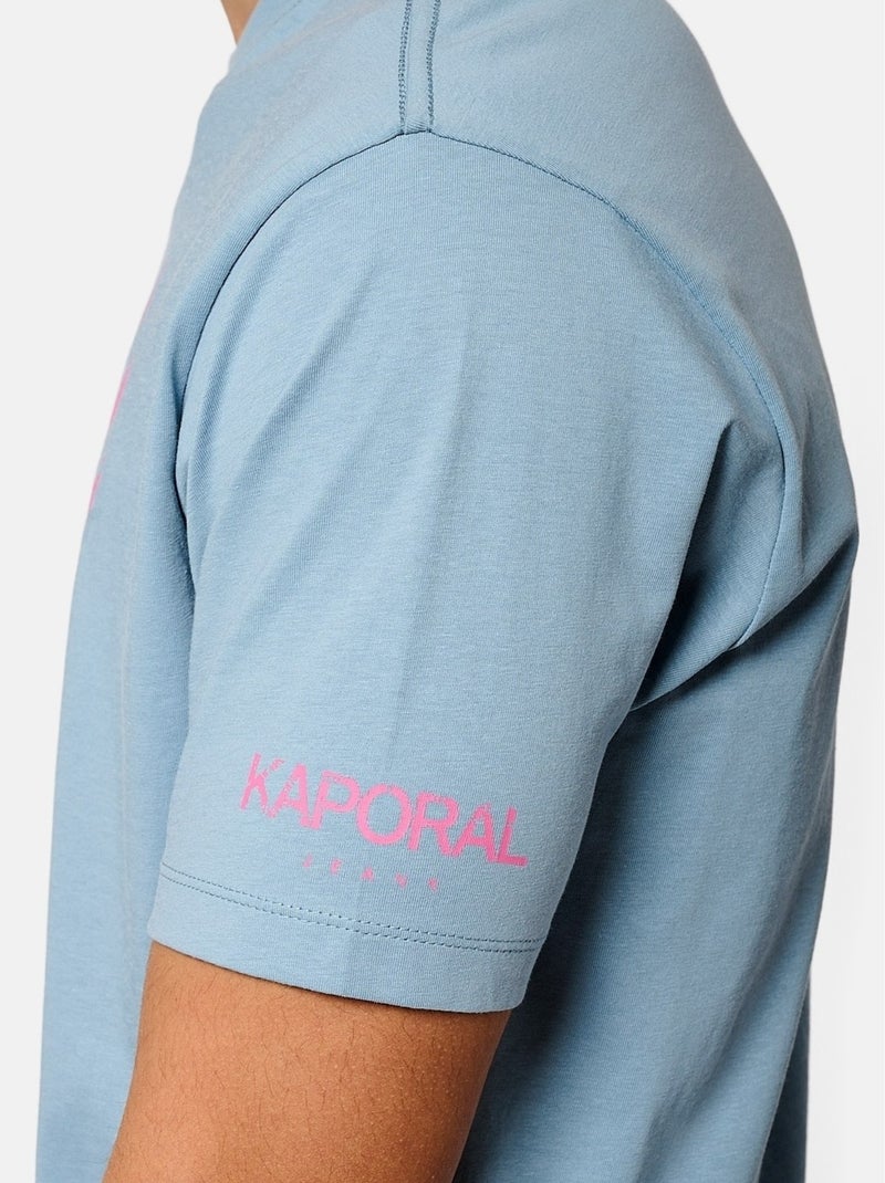 Tee Shirt Kaporal Jack Bleu clair - Kiabi
