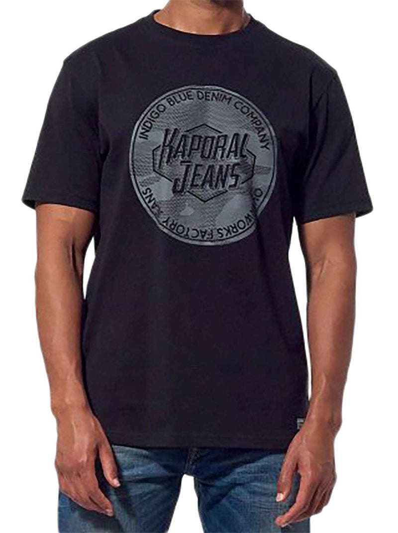 Tee-Shirt Kaporal Lordi Noir - Kiabi
