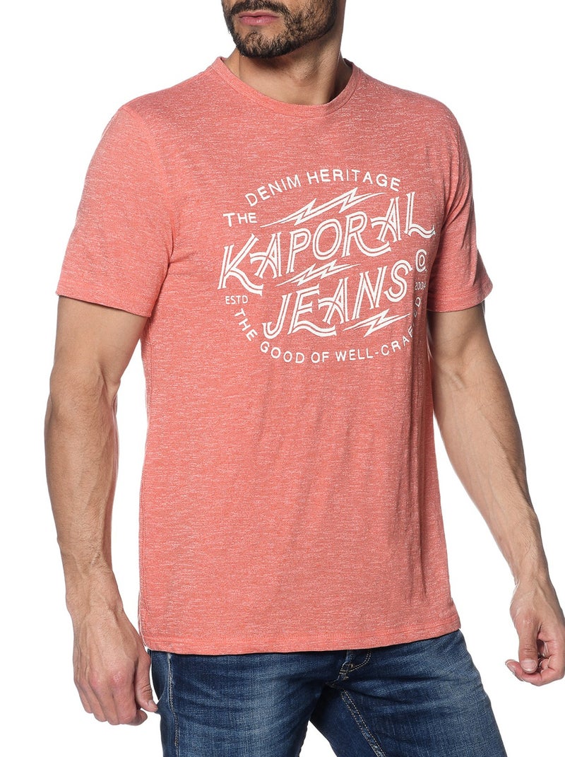 Tee-Shirt Kaporal Pagan Marron - Kiabi