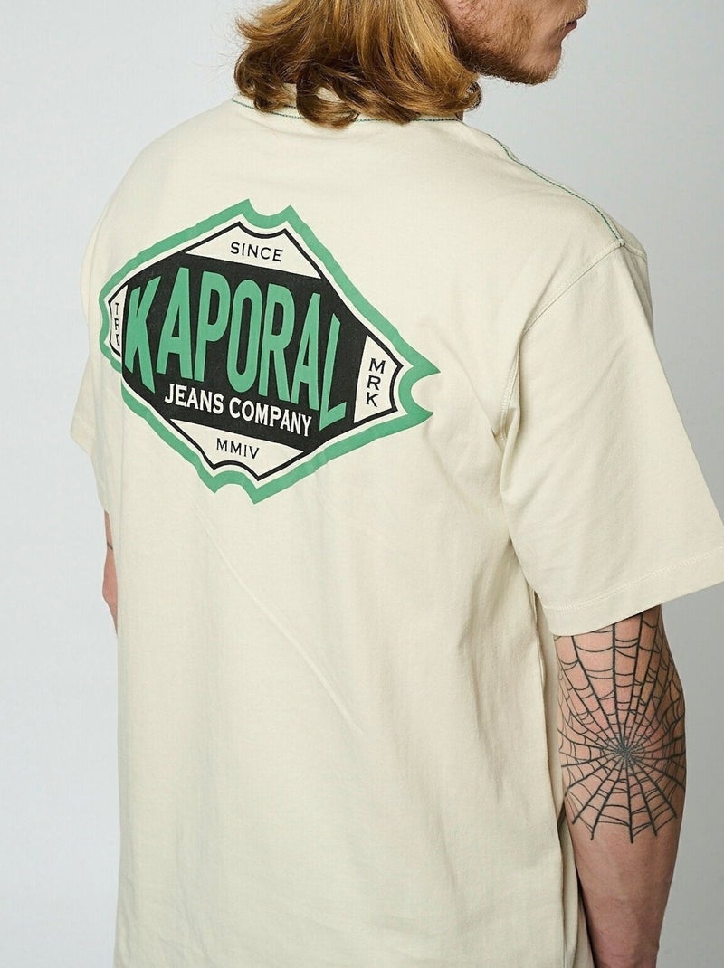 Tee Shirt Kaporal Titus Beige - Kiabi