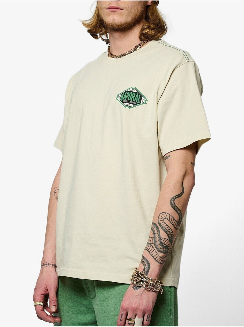 Tee Shirt Kaporal Titus Beige - Kiabi