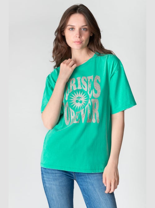 Tee-Shirt KATHLEEN 'Le Temps Des Cerises' - Kiabi