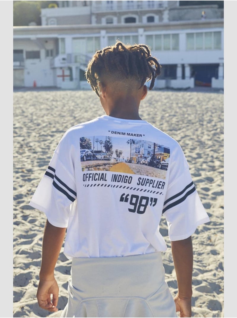 Tee-Shirt KEIBO 'Le Temps Des Cerises' Blanc - Kiabi