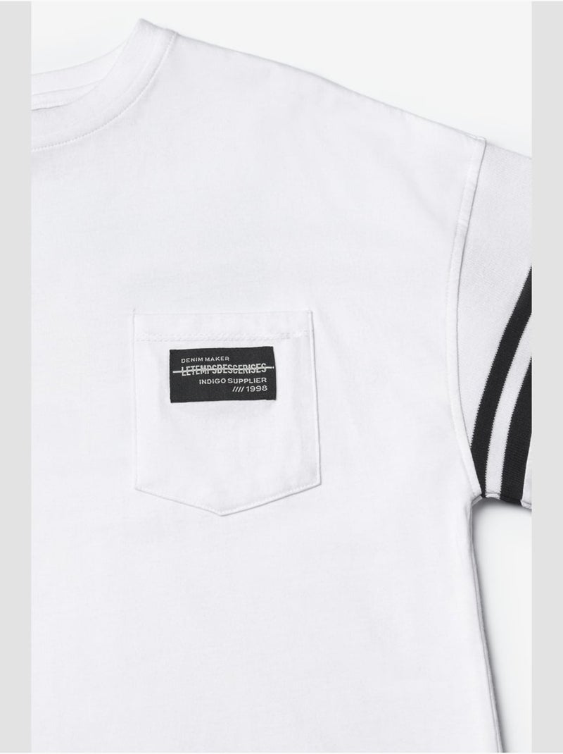 Tee-Shirt KEIBO 'Le Temps Des Cerises' Blanc - Kiabi