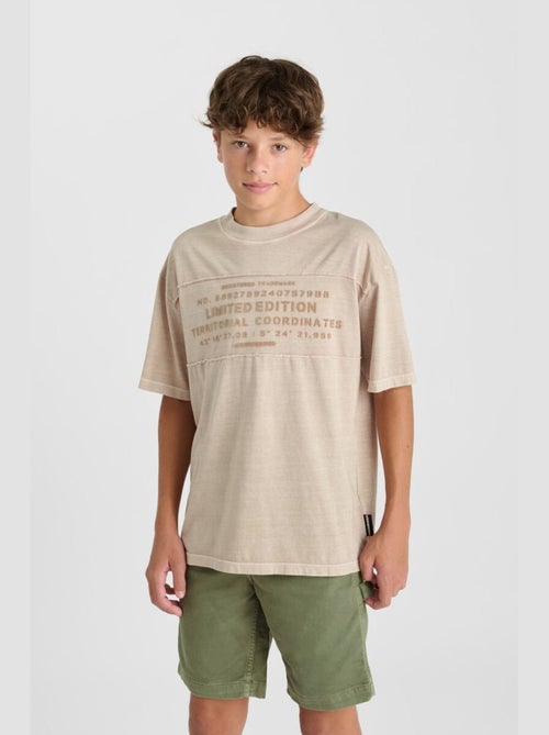 Tee-Shirt KOLOBO 'Le Temps Des Cerises' - Kiabi