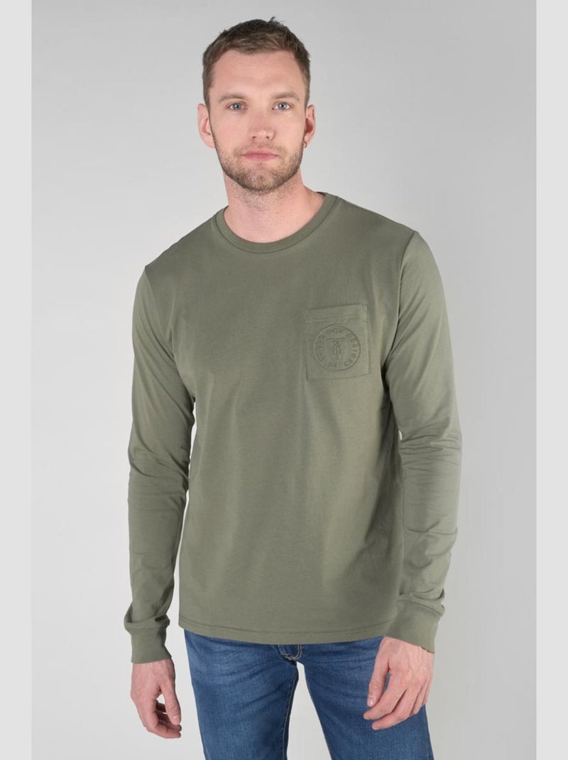 Tee-Shirt LAIA 'Le Temps Des Cerises' Vert - Kiabi