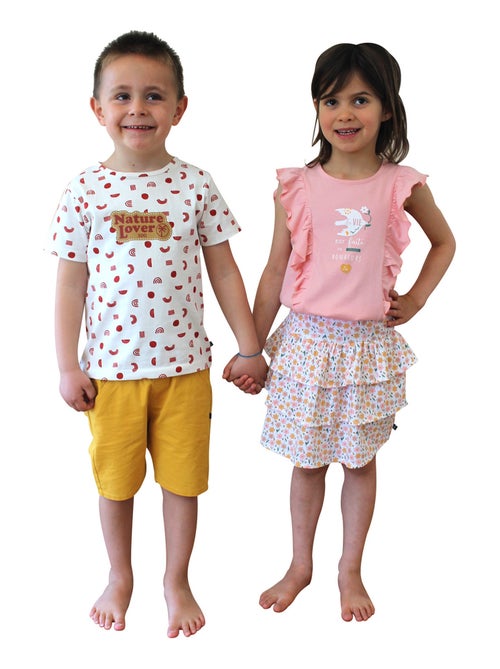 TEE SHIRT LAKDAR MANCHES COURTES ENFANT - Kiabi