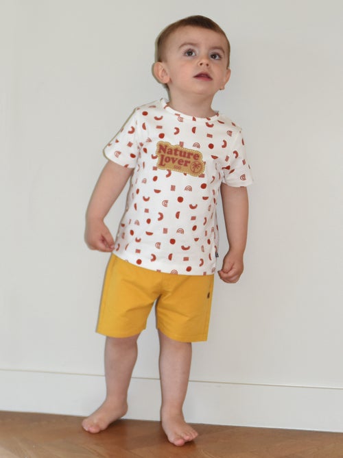 TEE SHIRT LAKDAR MANCHES COURTES ENFANT - Kiabi