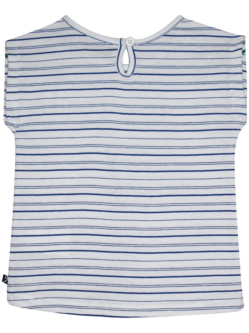 TEE SHIRT LAMIA SANS MANCHES ENFANT Blanc - Kiabi