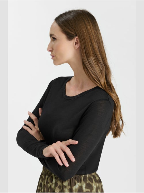 Tee-shirt lamy 'le temps des cerises' - Kiabi