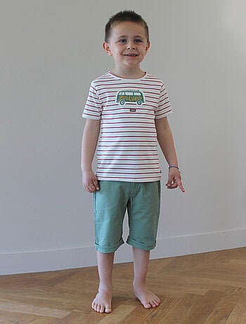 TEE SHIRT LAOUEN MANCHES COURTES ENFANT