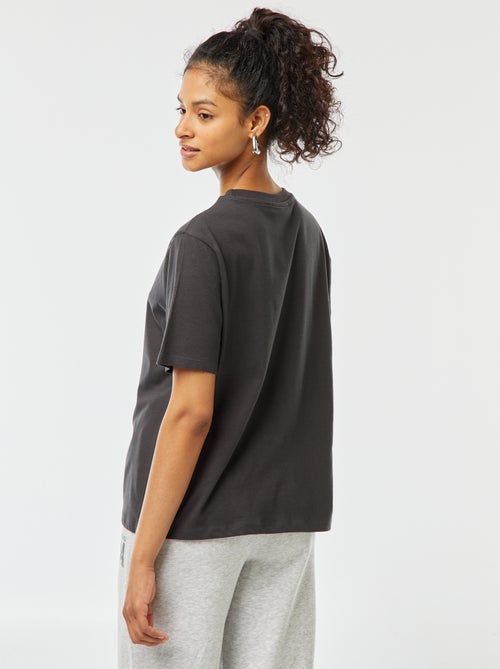 Tee-shirt large imprimé 'Hello Kitty' - Kiabi