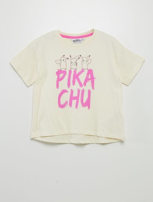 Tee-shirt large 'Pikachu' - Kiabi