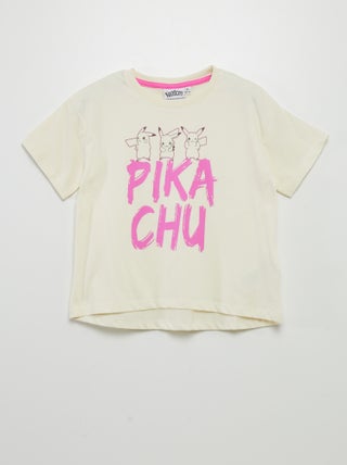 Tee-shirt large 'Pikachu'