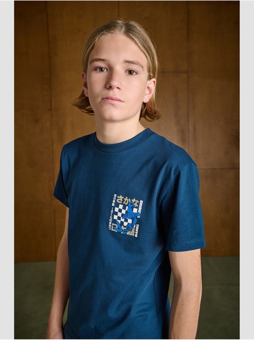 Tee-Shirt LASOVBO 'Le Temps Des Cerises' - Kiabi