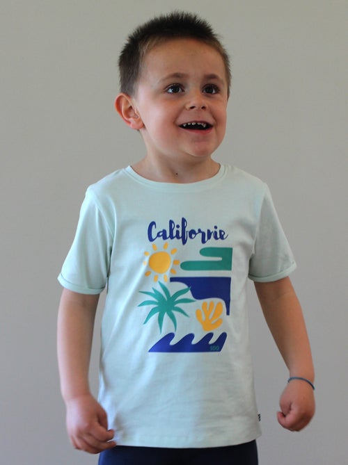 TEE SHIRT LAURIAN MANCHES COURTES ENFANT - Kiabi