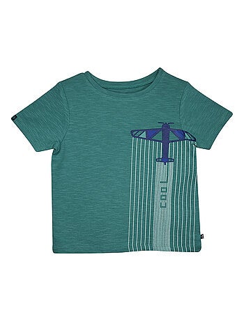 TEE SHIRT LAWRENCE MANCHES COURTES ENFANT