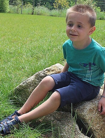 TEE SHIRT LAWRENCE MANCHES COURTES ENFANT