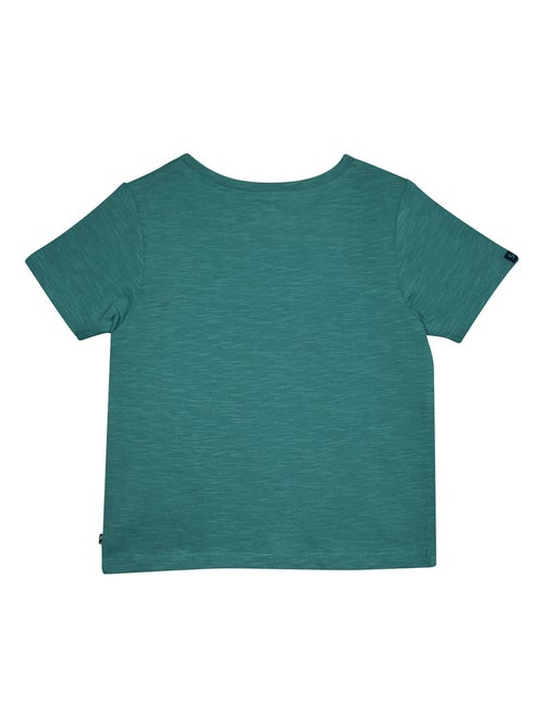 TEE SHIRT LAWRENCE MANCHES COURTES ENFANT - Kiabi