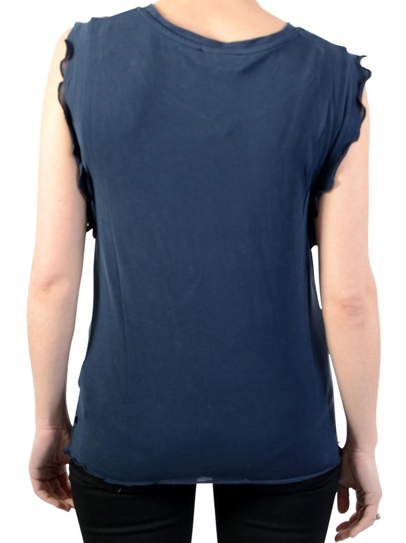 Tee-Shirt Le Temps Des Cerises F Lulli Bleu - Kiabi