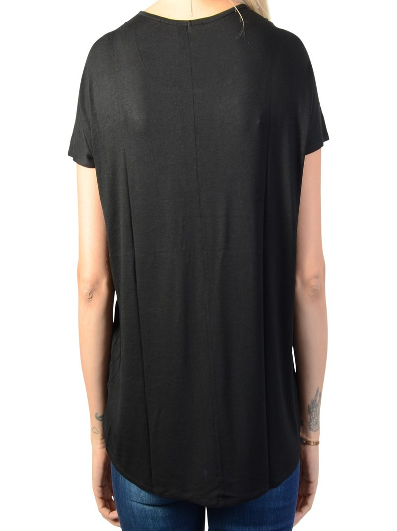 Tee Shirt Le Temps des Cerises TSH F Indicat Black Noir - Kiabi