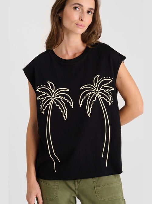 Tee-Shirt LELY 'Le Temps Des Cerises' - Kiabi