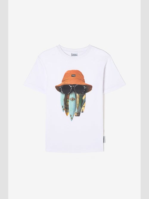Tee-Shirt LEPICBO 'Le Temps Des Cerises' - Kiabi
