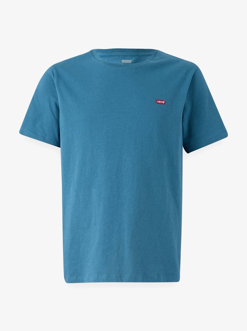 Tee Shirt Levi's col rond Bleu denim - Kiabi