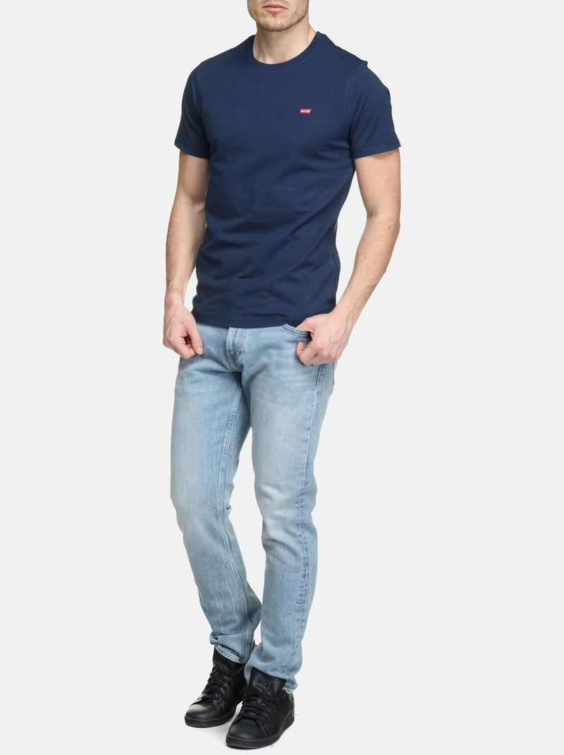 Tee Shirt Levi's col rond Bleu - Kiabi