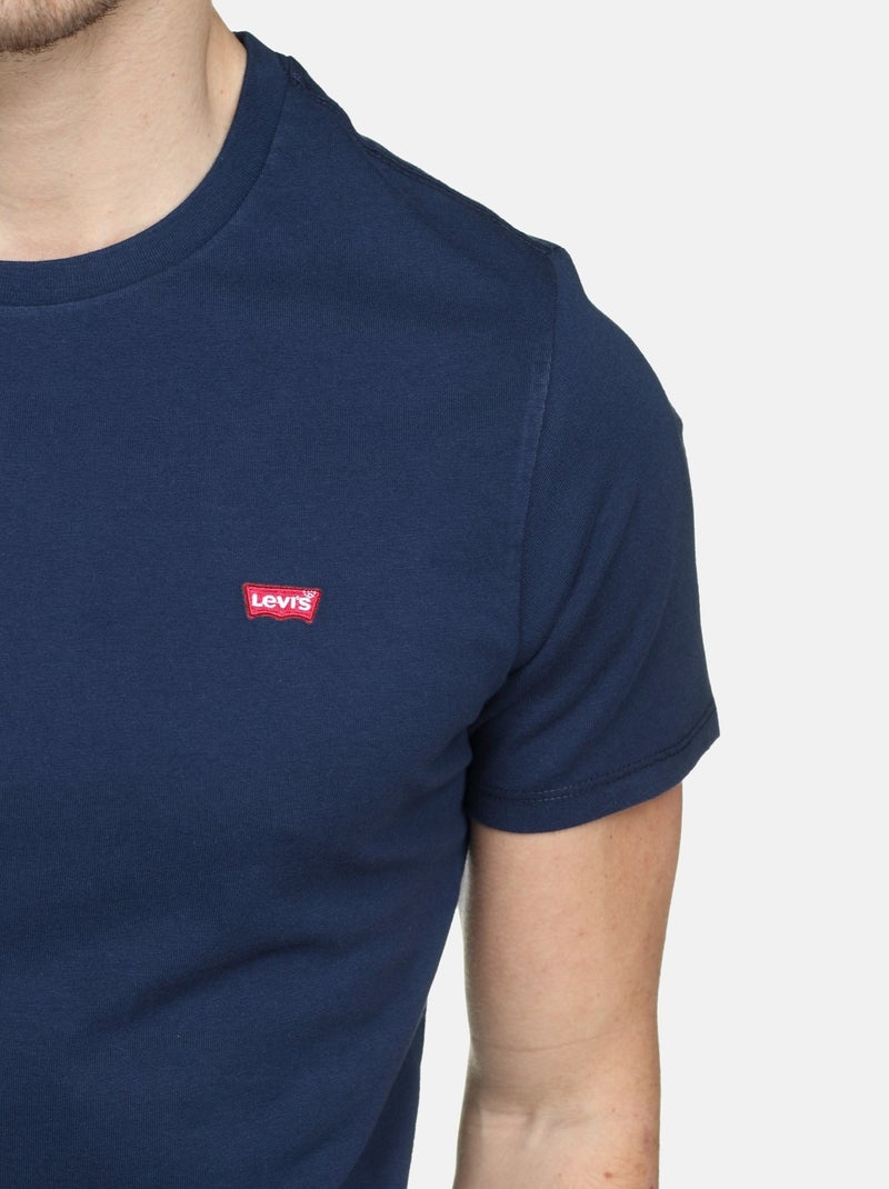 Tee Shirt Levi's col rond Bleu - Kiabi