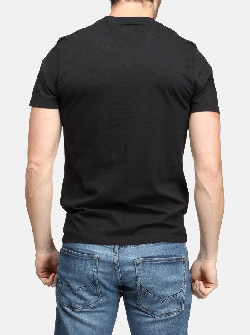 Tee Shirt Levi's col v Noir - Kiabi