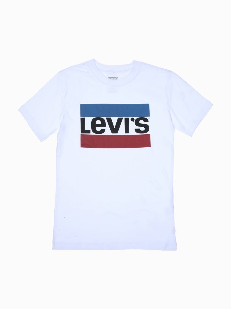 Tee Shirt Levi's Kids logotypé Blanc - Kiabi