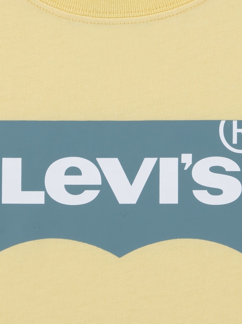 Tee Shirt Levi's Kids logotypé Jaune - Kiabi