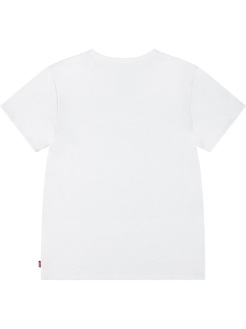 Tee shirt Levi's Kids manches courtes Blanc - Kiabi