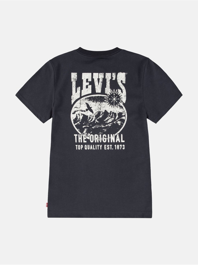Tee Shirt Levi's Kids manches courtes Noir - Kiabi