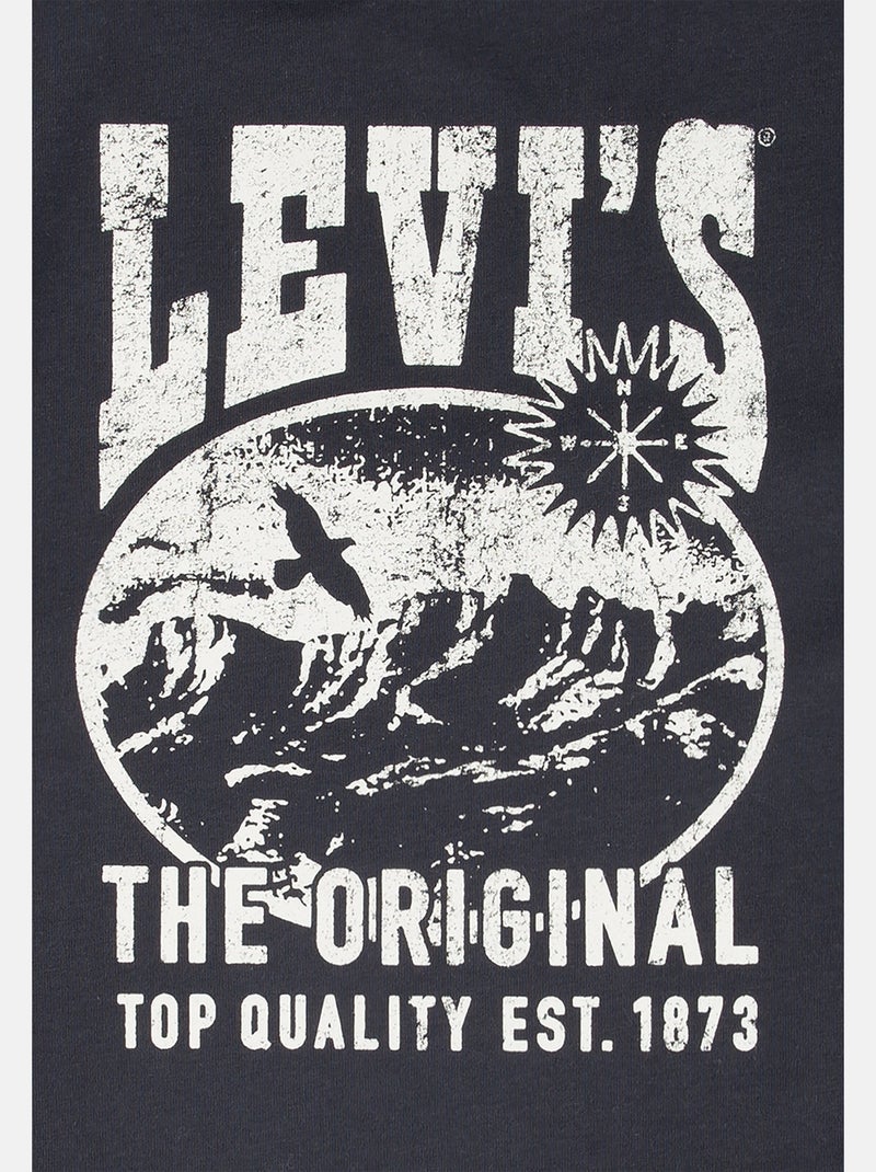 Tee Shirt Levi's Kids manches courtes Noir - Kiabi