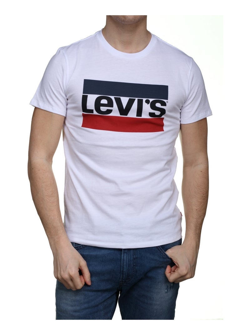 Tee Shirt Levi's manches courtes Blanc - Kiabi