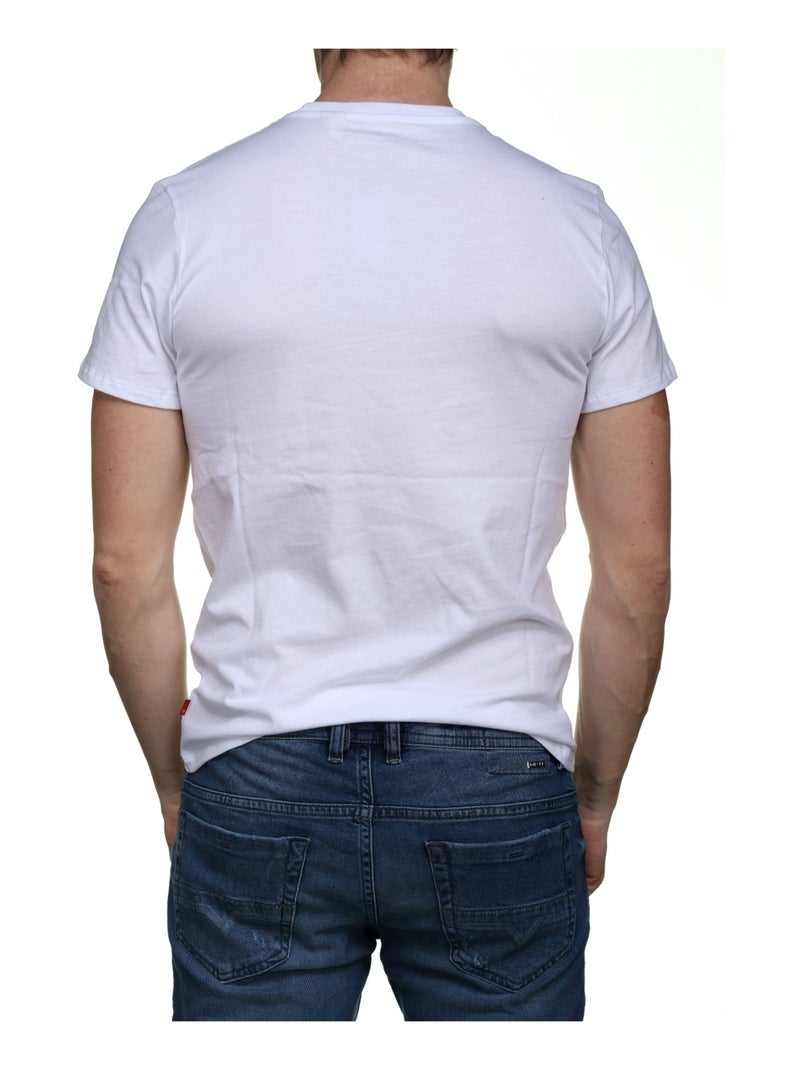 Tee Shirt Levi's manches courtes Blanc - Kiabi