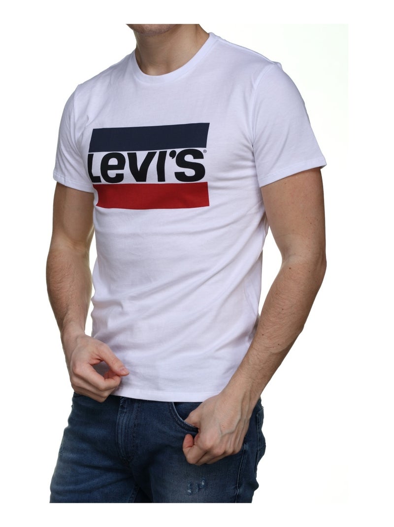Tee Shirt Levi's manches courtes Blanc - Kiabi