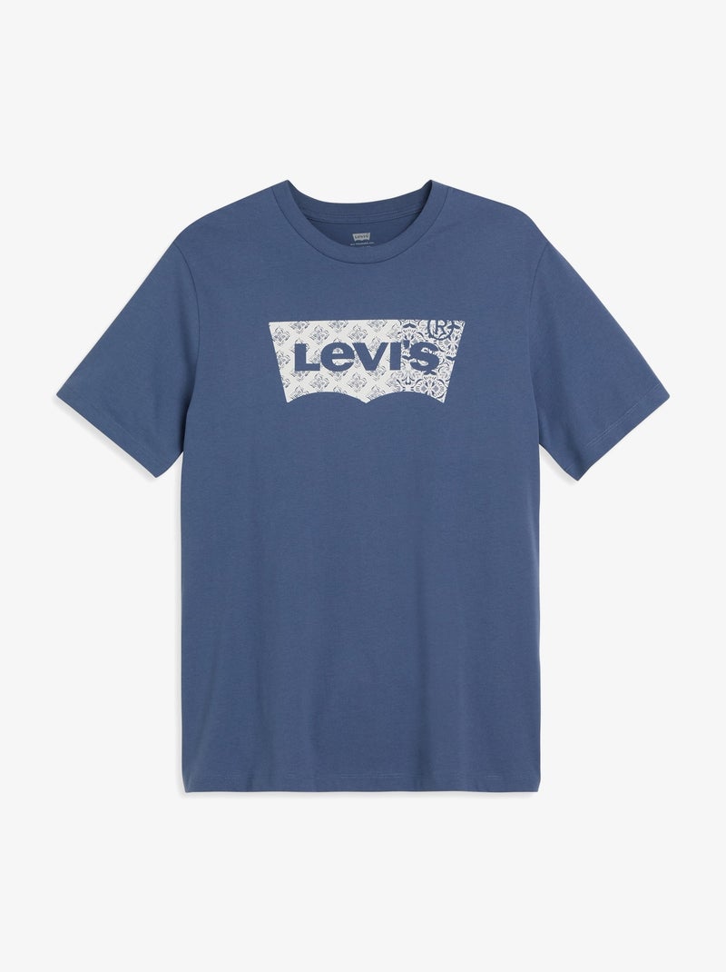 Tee Shirt Levi's manches courtes Bleu - Kiabi