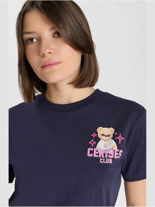 Tee-Shirt LIAMGI 'Le Temps Des Cerises' - Kiabi Tee-Shirt LIAMGI 'Le Temps Des Cerises' - Kiabi