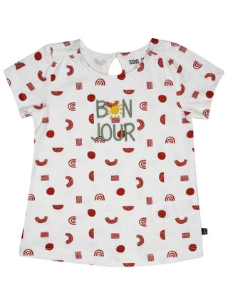 TEE SHIRT LILETTE MANCHES COURTES ENFANT