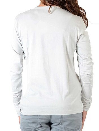 Tee Shirt Little Eleven Paris Basic V LS Mixte