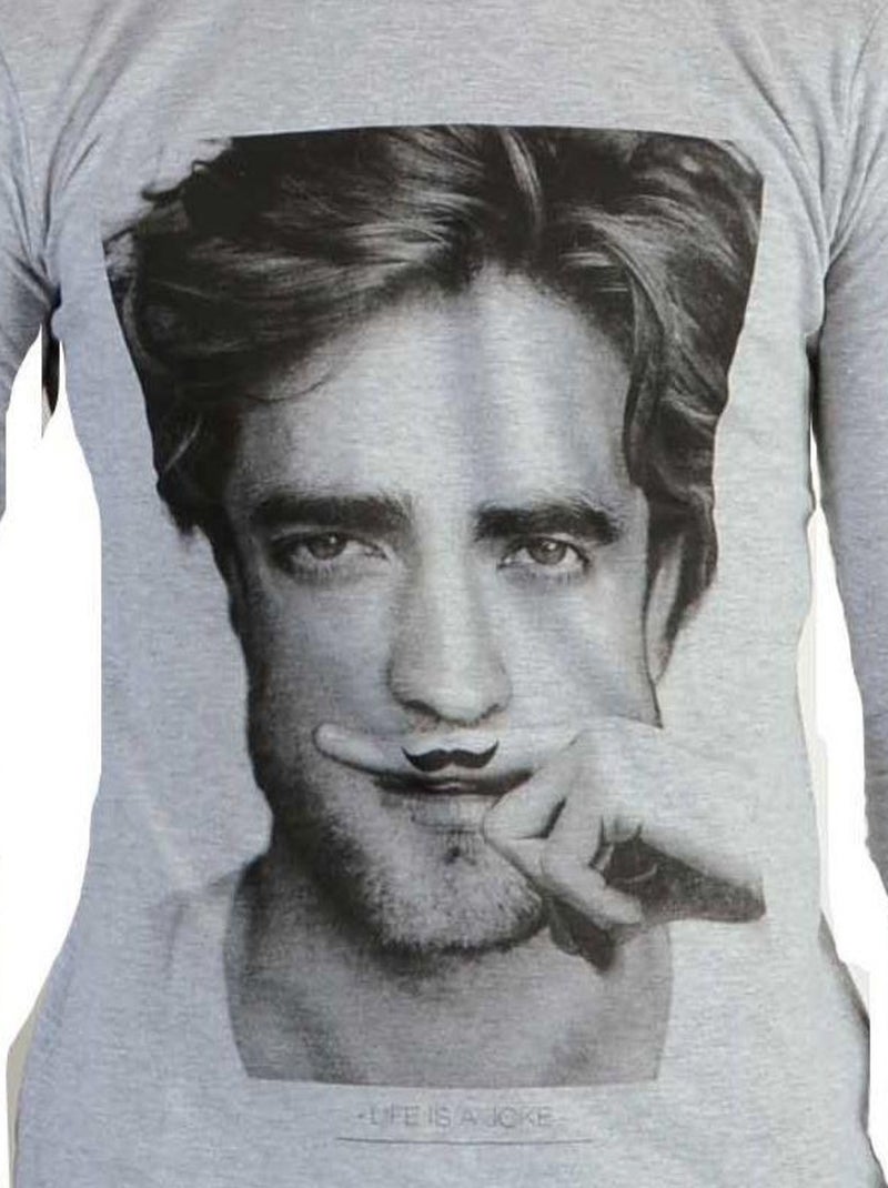 Tee Shirt Little Eleven paris Berty LS Mixte Gris - Kiabi