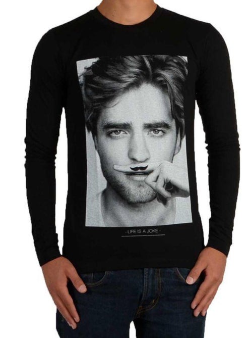 Tee Shirt Little Eleven paris Berty LS Mixte - Kiabi