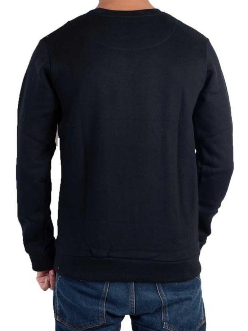 Tee Shirt Little Eleven paris Berty LS Mixte Noir - Kiabi