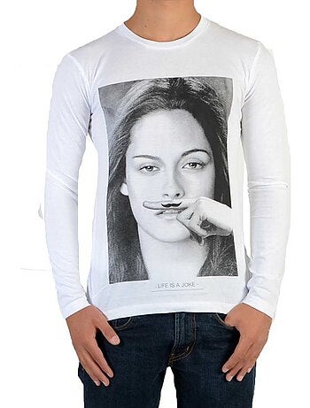 Tee Shirt Little Eleven paris Chris LS Mixte