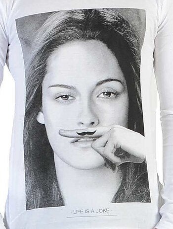 Tee Shirt Little Eleven paris Chris LS Mixte